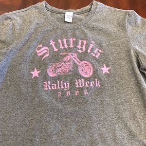 Sturgis Biker Girl T-Shirt XL